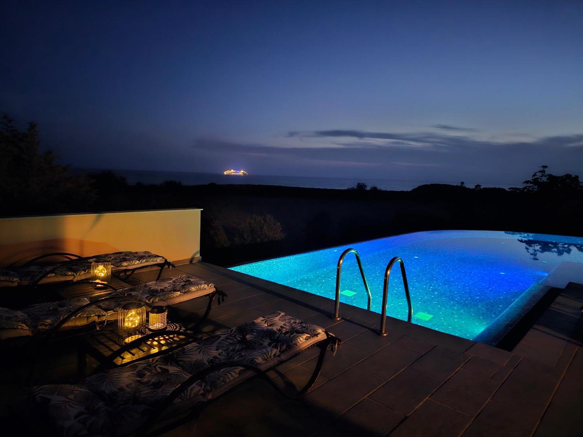 Skinos Ilivatos Eco Villa & Estate Chavriata Bagian luar foto