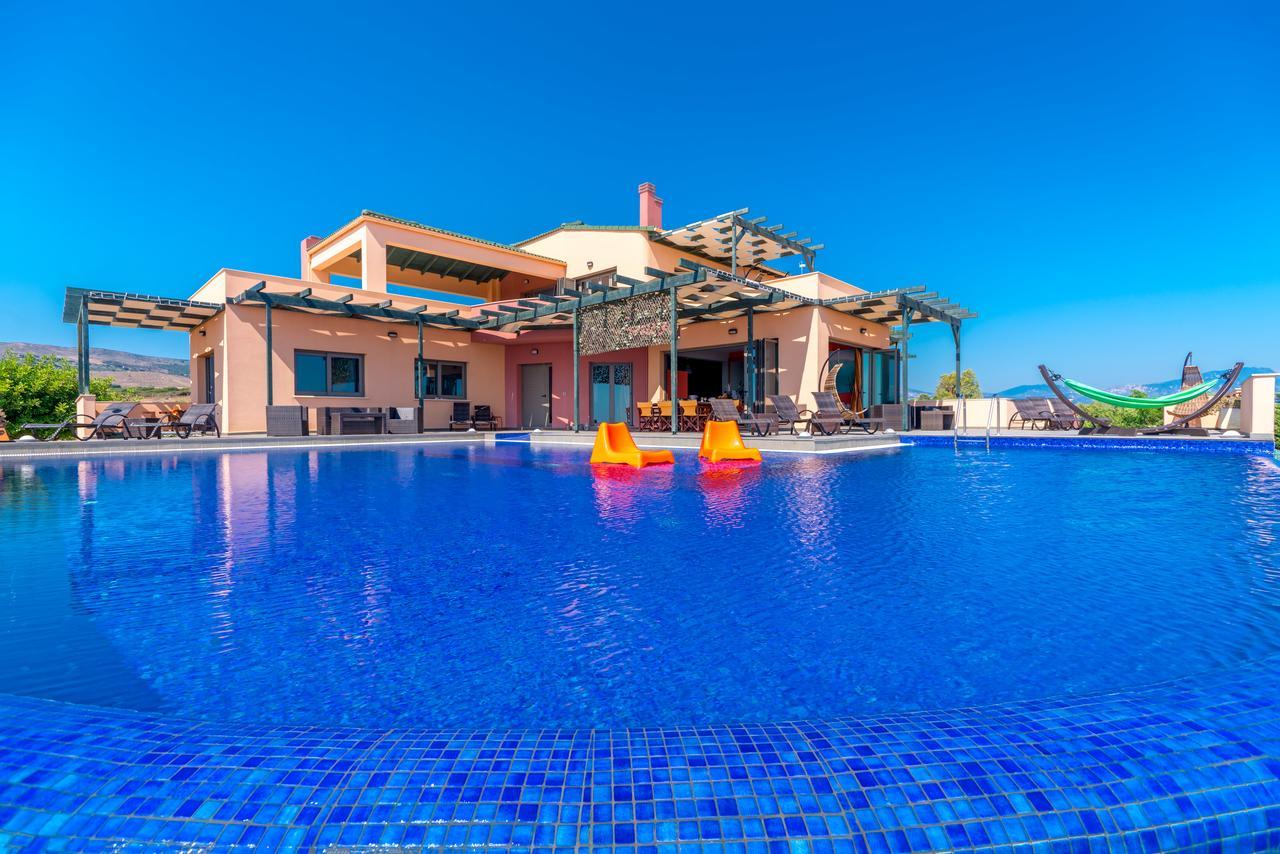 Skinos Ilivatos Eco Villa & Estate Chavriata Bagian luar foto