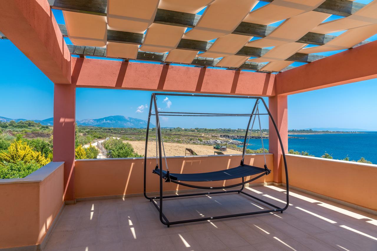Skinos Ilivatos Eco Villa & Estate Chavriata Bagian luar foto